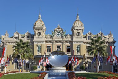 Monte Carlo Casino in Monaco clipart