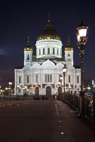 Catedral de Cristo Salvador en Moscú, Rusia — Foto de Stock