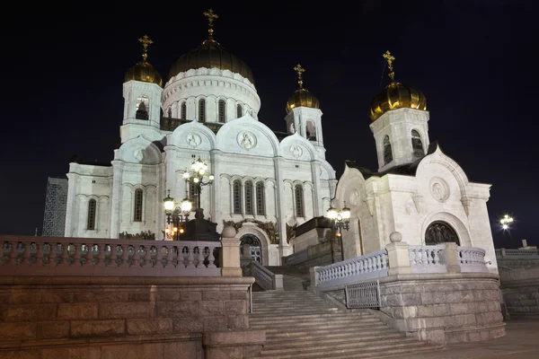 Cattedrale di Cristo Salvatore a Mosca, Russia — Foto Stock