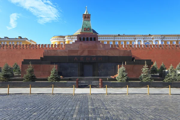 Мавзолей на Красной площади, Москва, Россия — стоковое фото