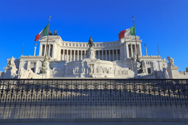 Narodowy pomnik Wiktora Emanuela ii, Rzym, Włochy. — Zdjęcie stockowe