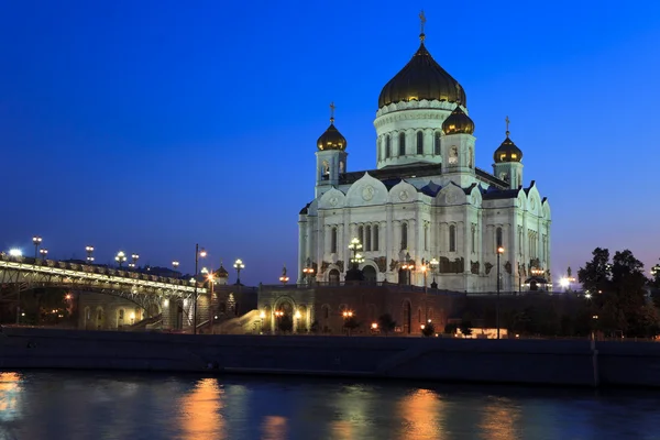 Cattedrale di Cristo Salvatore a Mosca, Russia — Foto Stock