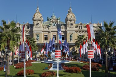 Monte Carlo Casino in Monaco clipart