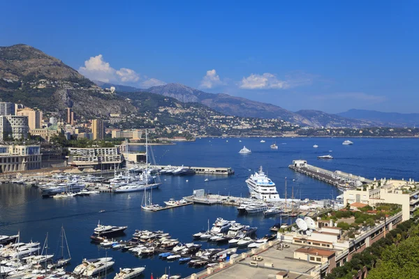 Порт в Монако — стоковое фото