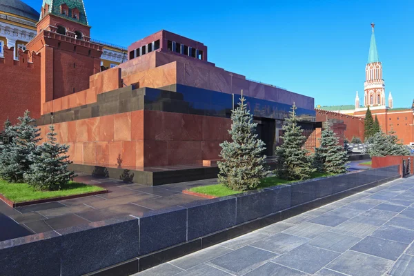 Mausoleum auf dem Roten Platz, Moskau, Russland — Stockfoto