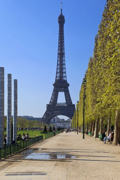 Eiffel tower, Paris, France — Stock Photo, Image