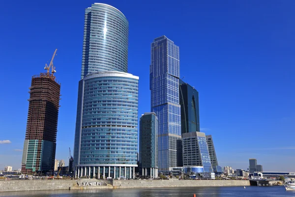 Panorama del nuevo centro de negocios en Moscú —  Fotos de Stock
