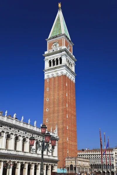 Campanile sv. Marka, Benátky — Stock fotografie