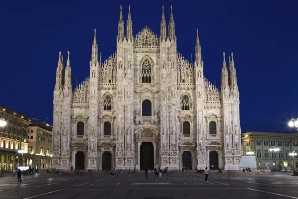 Duomo kathedraal in Milaan, Italië Rechtenvrije Stockfoto's