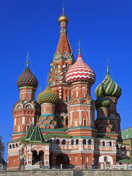 Санкт-Петербург Собор Василия Блаженного на Красной площади — стоковое фото