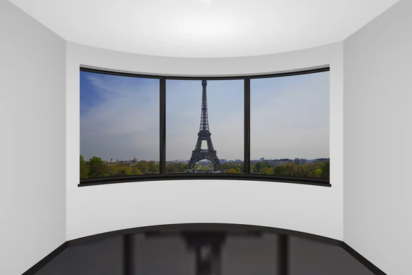 Prázdné nové místnosti v Paříži — Stock fotografie