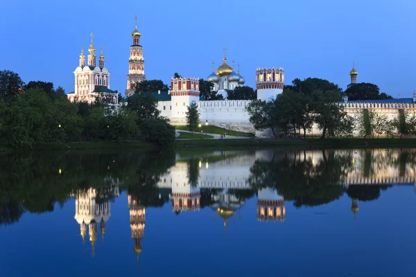 Neues Mädchenkloster (Nowodewitschij-Kloster). Moskau, Russland. — Stockfoto