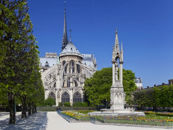 Notre Dame em Paris. — Fotografia de Stock