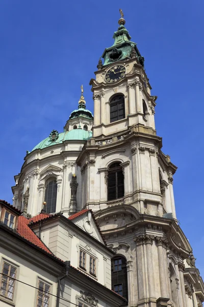 Αγίου Νικολάου εκκλησία, Πράγα, Δημοκρατία της Τσεχίας — Φωτογραφία Αρχείου