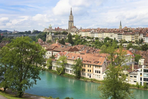 Bern, die Hauptstadt der Schweiz. — Stockfoto