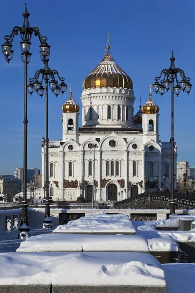 Katedrála Krista Spasitele, Moskva — Stock fotografie