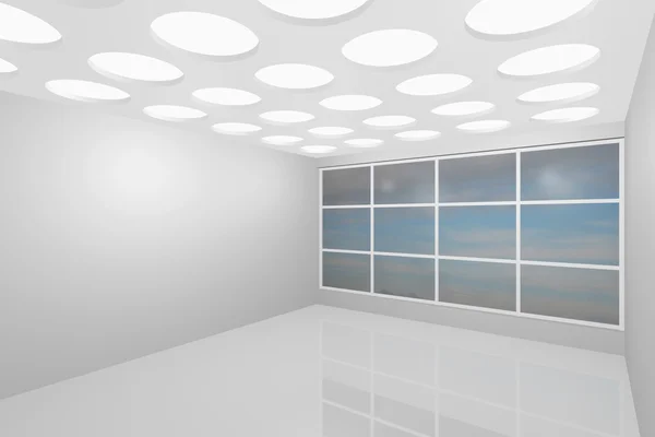 Interieur lege nieuwe kamer — Stockfoto