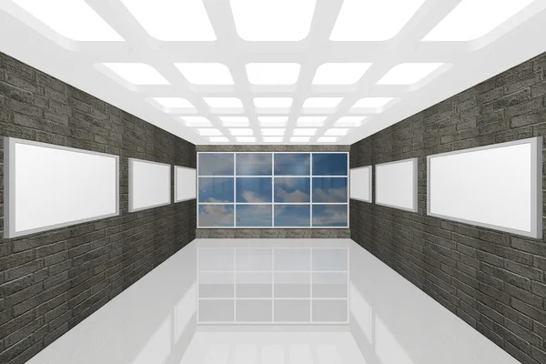 Modern interiör bildgalleri — Stockfoto