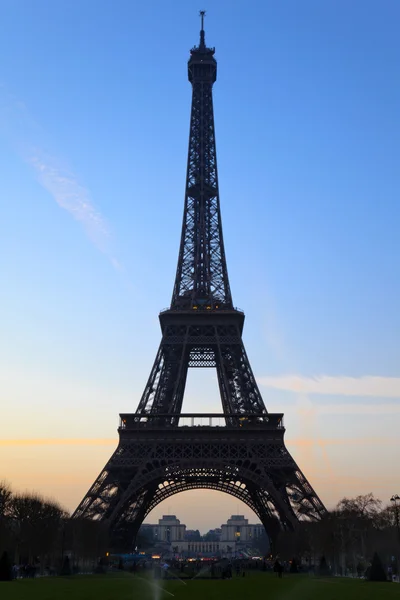 Wieża Eiffla w Paryżu, Francja. — Zdjęcie stockowe