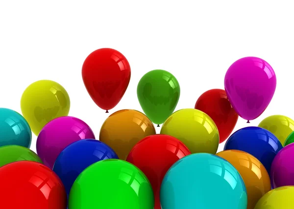 Ballonnen illustratie — Stockfoto