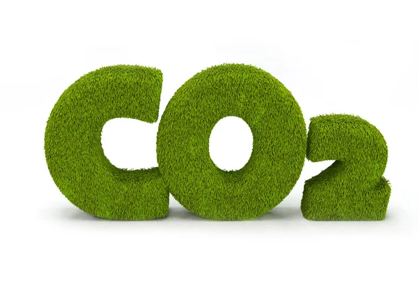 Ilustracja CO2 — Zdjęcie stockowe