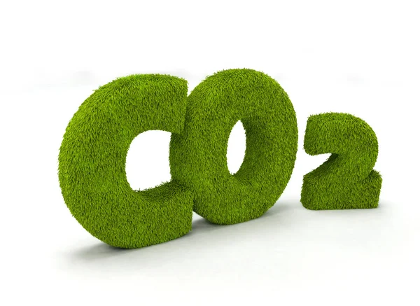 Ilustracja CO2 — Zdjęcie stockowe
