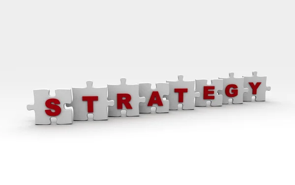 Conceito de estratégia — Fotografia de Stock