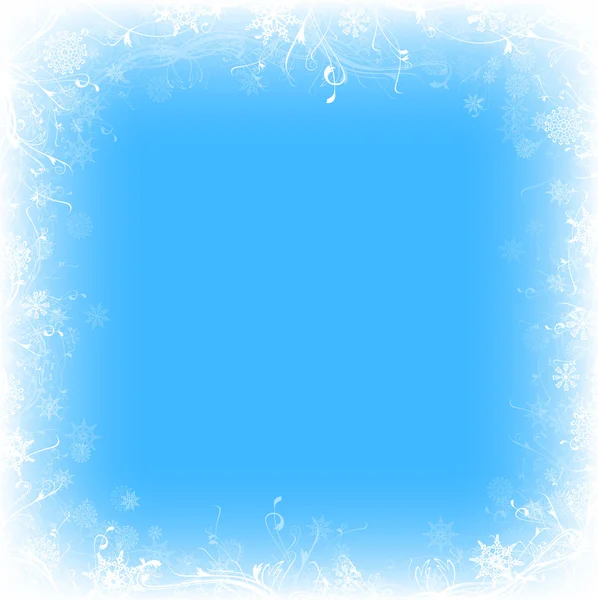 Zamrzlé okno — Stockový vektor
