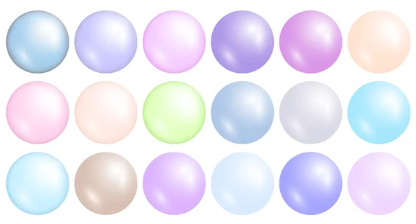 Set de perlas — Archivo Imágenes Vectoriales