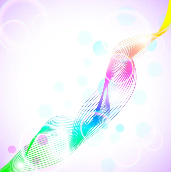 Multicolore Fond Abstrait Lumineux — Image vectorielle
