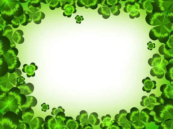 St.Patrick holiday frame — Stock Vector