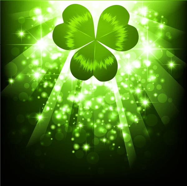 St.Patrick vakantie lichte achtergrond — Stockvector
