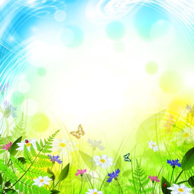 Meadow clipart