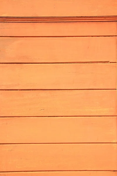 Orangene Holzwand — Stockfoto