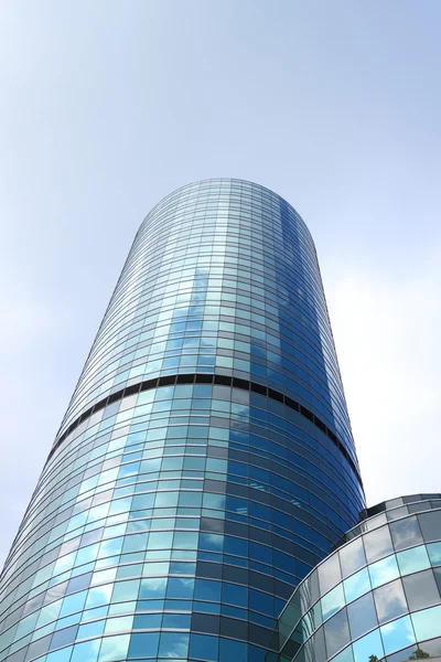 stock image Blue glass tower.