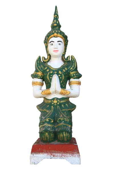 Green Pray Idol — Stock Photo, Image