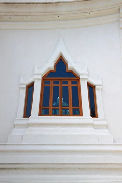 Window of curve marble church. — Stock Photo, Image