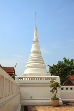 Beyaz pagoda Buda Tapınağı.