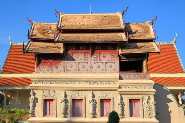 Boeddha houten kerk — Stockfoto