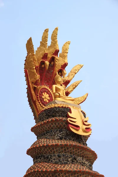 Statue de Bouddha serpent — Photo