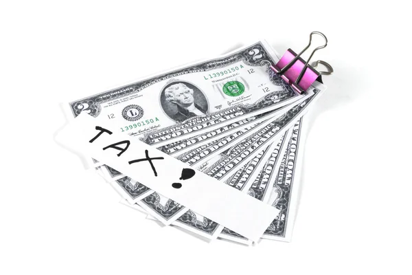 Reservierte Steuer — Stockfoto