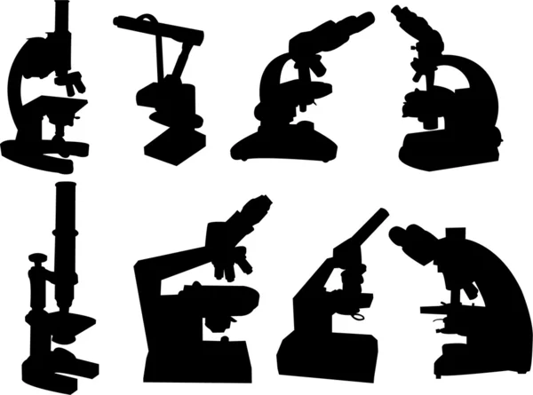 显微镜 — 图库矢量图片