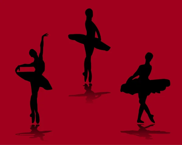 Балерини — стоковий вектор