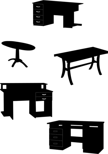 Tabellen — Stockvektor