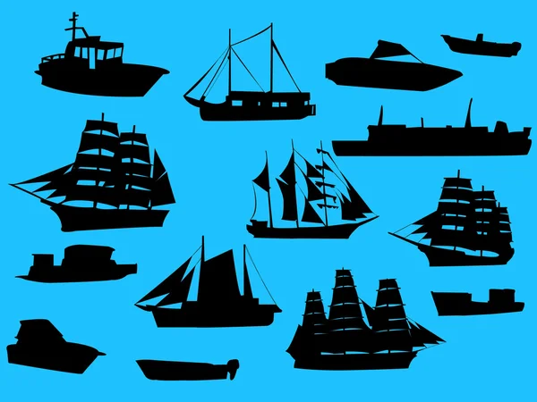 Fartyg Royaltyfria illustrationer