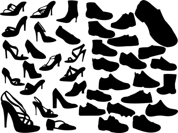 Ayakkabılar — Stok Vektör