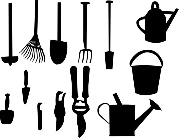 stock vector Garden tools