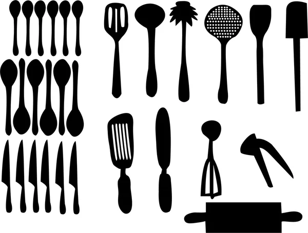 Ensemble de cuisine — Image vectorielle