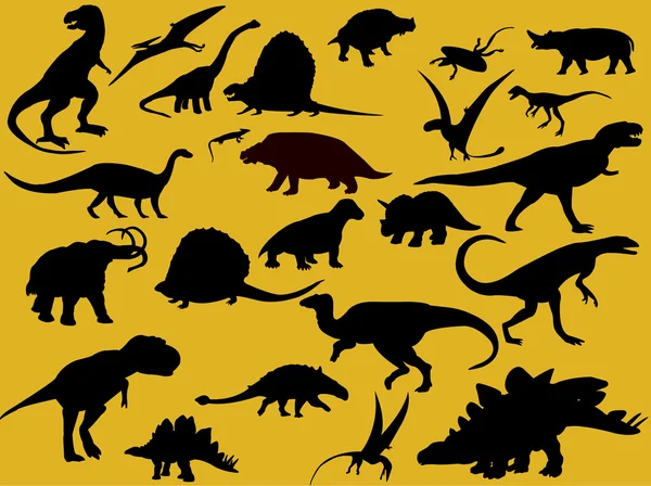 Dinozorlar — Stok Vektör
