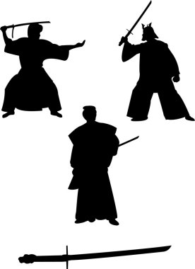 Samurai clipart